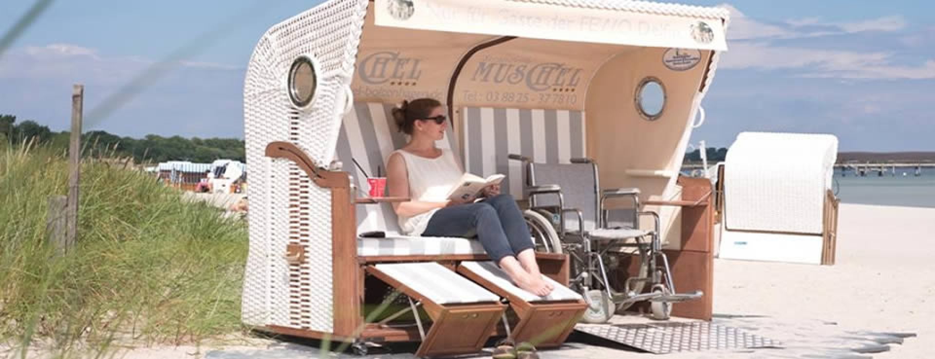 barriererfreier Strandurlaub